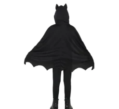 Poncho pipistrello viola per bambini