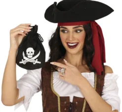 Portamonete pirata 19x19 cm