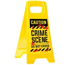 Poster '' Attenzione scena del crimine'' 31x3,5x53 cm