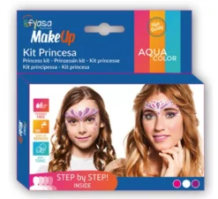 Princess Kit di 3 Colori all'Acqua di 3X2 gr