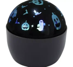 Proiettore LED rotante per Halloween 9x9x9 cm