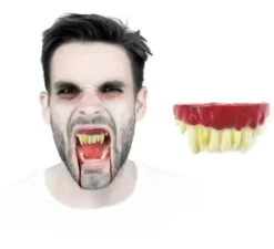 Protesi da vampiro in resina bianca Fx