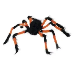 Ragno peloso arancione e nero da 75 cm