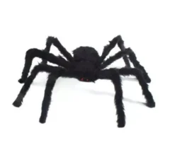 Ragno peloso nero di 125 cm