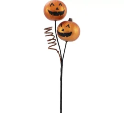 Ramo di zucca effetto cromato