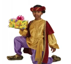 Re costume paje baltasar bambino di lusso
