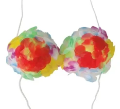 Reggiseno con fiori hawaiani