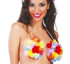 Reggiseno con fiori hawaiani