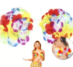 Reggiseno hawaiano floreale