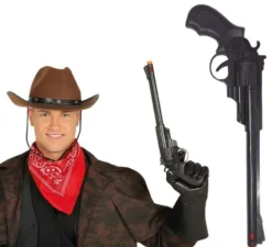 Revolver con canna lungo 43 cm