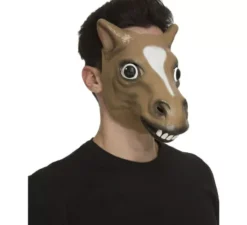 Ridendo maschera di cavallo