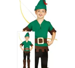 Robin costume da foresta per un bambino