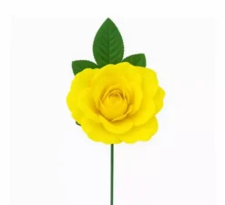 Rosa Flamenco media in vari colori di 14 cm