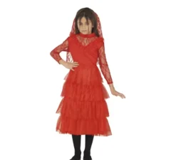 rosso di Lydia Bride da Beetlejuice per bambine