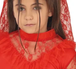 rosso di Lydia Bride da Beetlejuice per bambine
