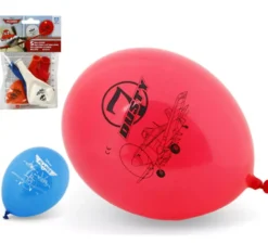 Sacchetto di 5 palloncini di colori assortiti di 23 cm