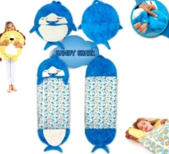 Sacco a pelo Shark Sandy con cuscino da 180 cm