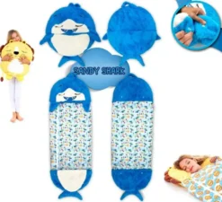 Sacco a pelo Shark Sandy con cuscino da 135 cm