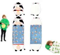 Sacco nanna per mucca da 135 cm con cuscino
