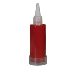 Sangue liquido di 100 ml di colore chiaro.