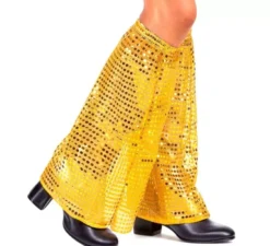 Scaldamuscoli con paillettes in vari colori per adulti