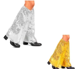 Scaldamuscoli con paillettes in vari colori per adulti