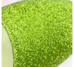 Scarpa Sevillana con tacco Glitter Green nei numeri dal 22 al 41