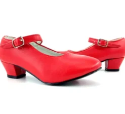 Scarpa Sevillana con tacco Rosso nei numeri dal 22 al 41