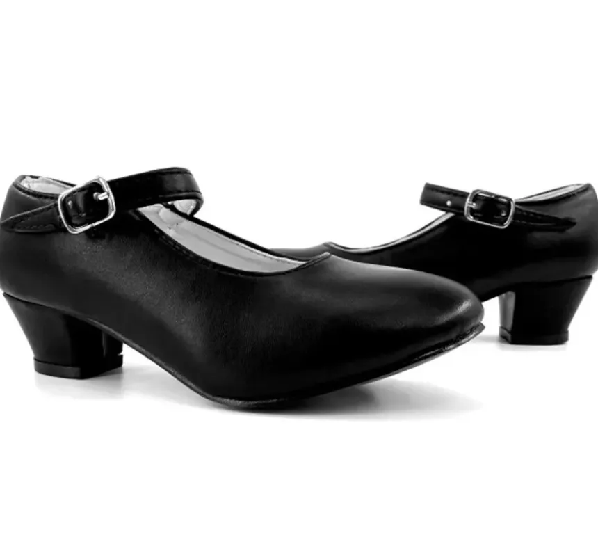 Scarpa Sevillano con tacco Nero nei numeri dal 20 al 41