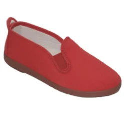 Scarpe da ginnastica rosse Kung-Fu con numeri dal 24 al 46