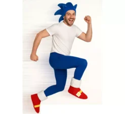Scarpe da runner riccio blu cartone animato per adulti