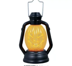 Scatola da 12 Lanterne Zucca con luce da 10 cm