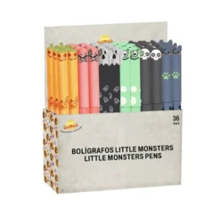 Scatola da 36 penne Little Monsters