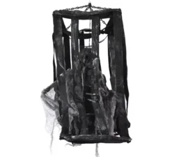 Scheletro imprigionato animato 45,5x45,5x115 cm