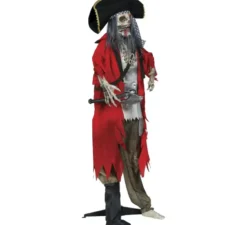Scheletro Pirata con Luce, Suono e Movimento 190 cm