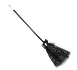 Scopa da Strega Ragnatela con tulle da 90 cm