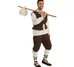 Scudiero medievale o Costume contadino per l'uomo