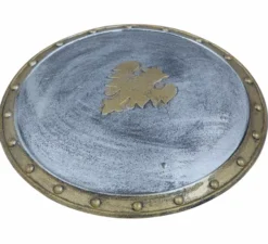 Scudo medievale con stemma dell'aquila 37 cm
