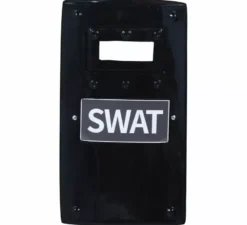 Scudo Swat nero 65x30 cm