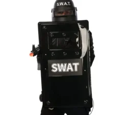 Scudo Swat Nero 66,5X38 cm