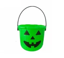 Secchio per zucche di Halloween da 20 cm in vari colori