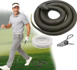 Serpente da 80 cm con filo e clip