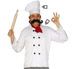 Set da cuoco: cappello, fazzoletto e giacca