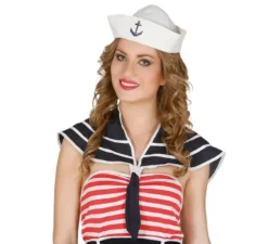 Set da marinaio: cappello e fazzoletto