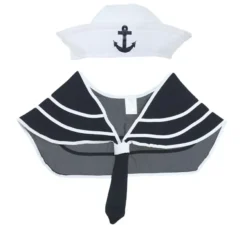 Set da marinaio: cappello e fazzoletto