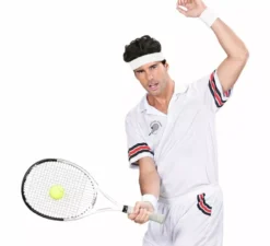 Set di 3 fasce sportive bianche