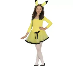 Set di fascia e tut� a forma di topo giallo per bambine