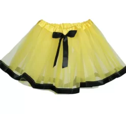 Set di fascia e tut� a forma di topo giallo per bambine