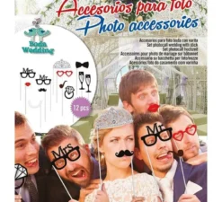 Set di fotocellule da matrimonio di 12 unità con stick