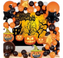 Set di Halloween: palloncini e poster 81 pezzi